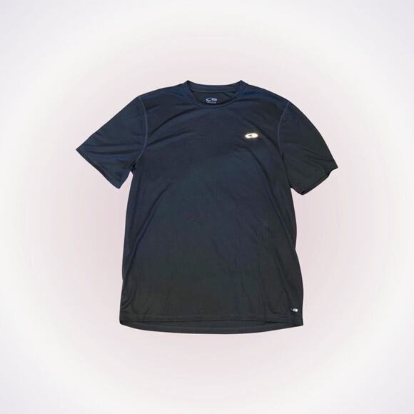 Champion Dark Gray Short Sleeve Workout Top | Sz L - Picture 1 of 6